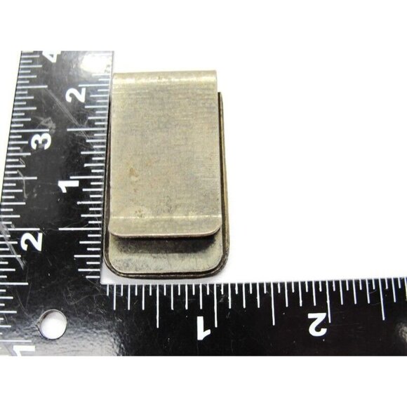 Brass Top NKA Founders Club 1979 - 80 Money Clip Stainless Steel Wallet - Picture 5 of 7